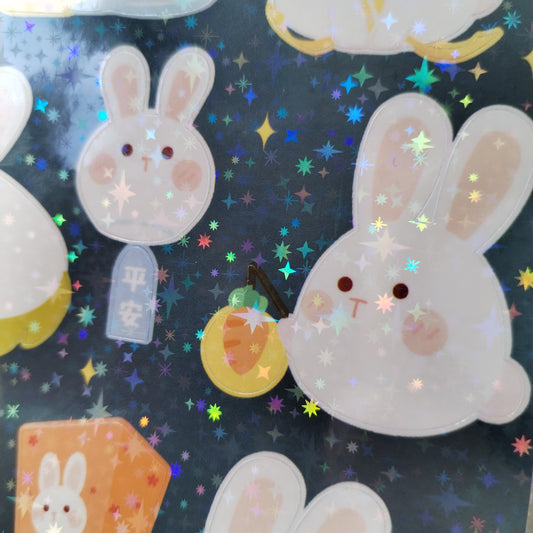 Sticker Sheet - Rabbit