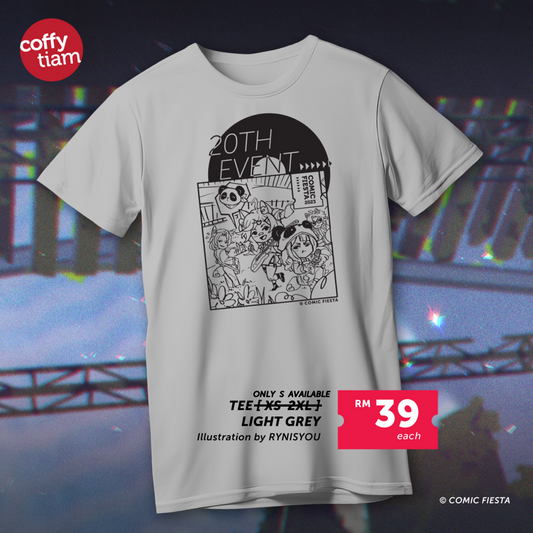 Comic Fiesta 2023 - Grey Tee [Only S size]
