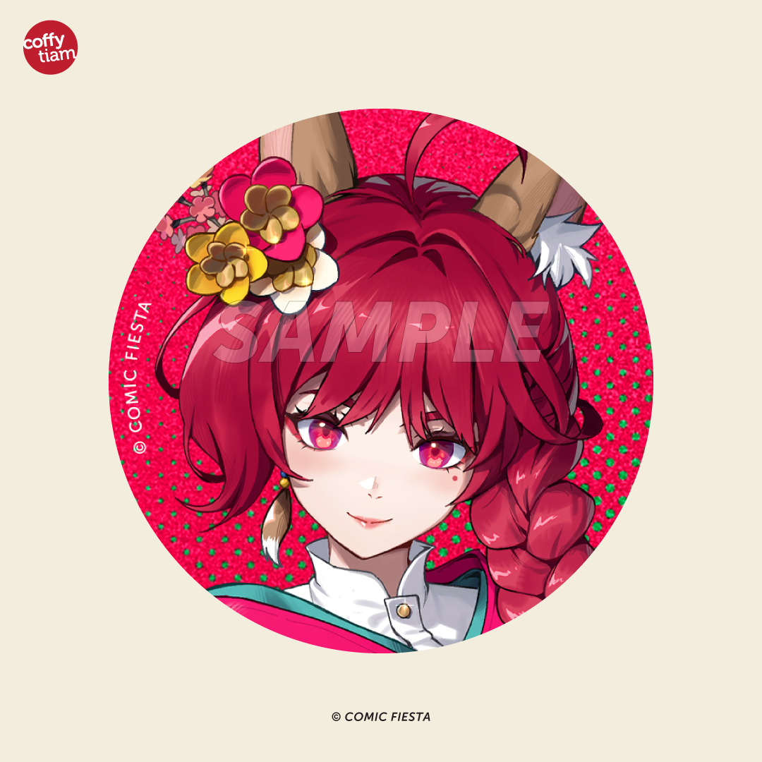 Comic Fiesta 2024 - Button Badge [5 Designs]