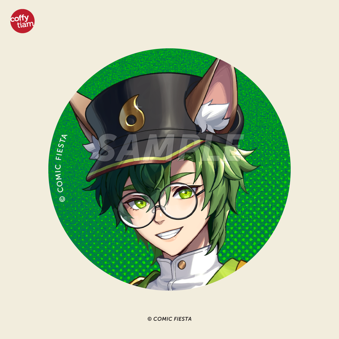 Comic Fiesta 2024 - Button Badge [5 Designs]