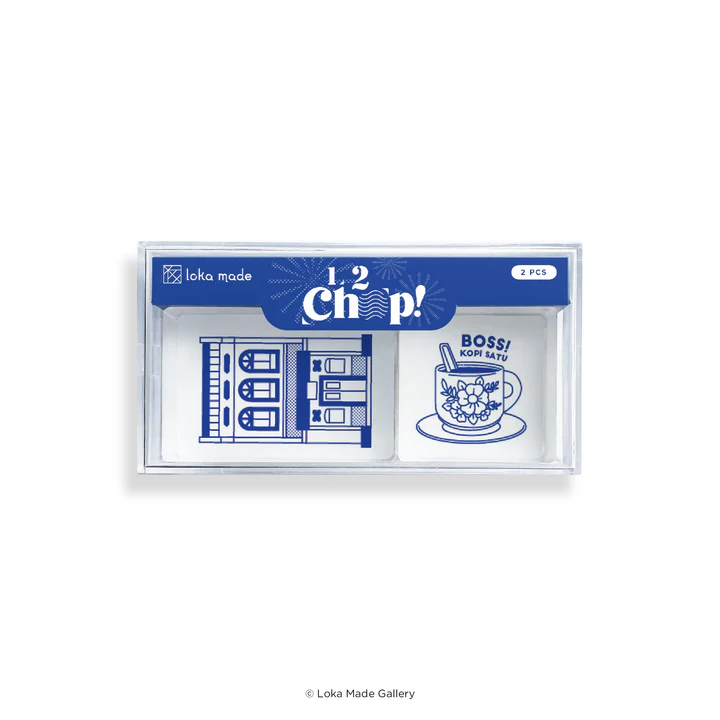 1,2,Chop! - Acrylic Stamp [6 Types]
