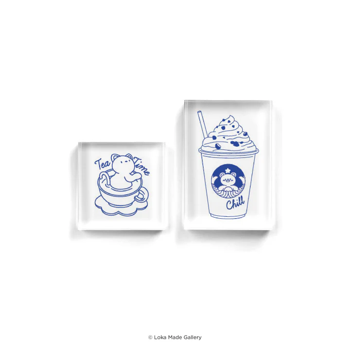 1,2,Chop! - Acrylic Stamp [6 Types]
