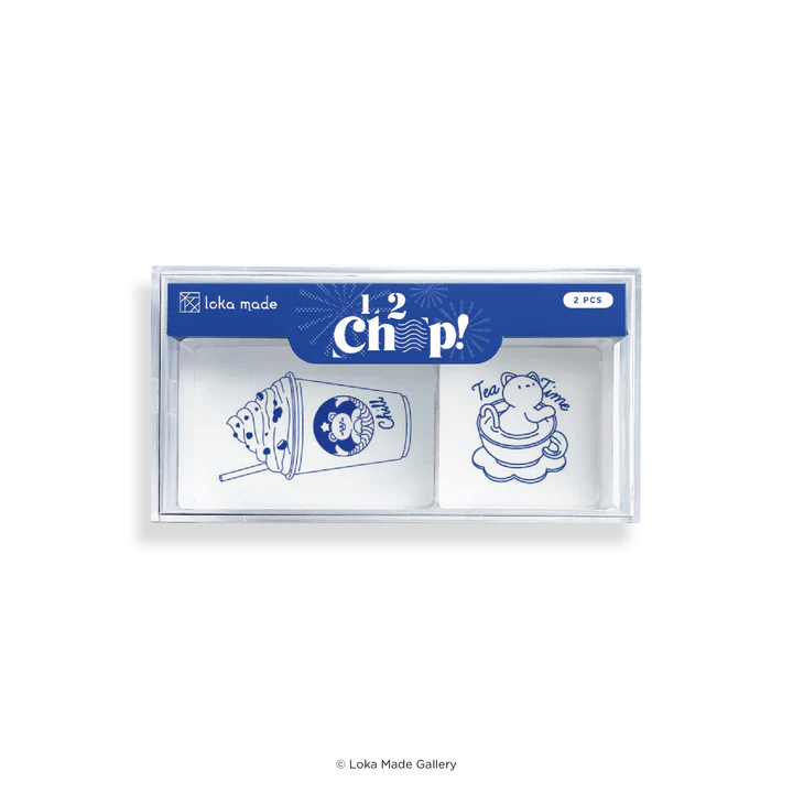 1,2,Chop! - Acrylic Stamp [6 Types]