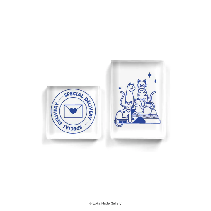 1,2,Chop! - Acrylic Stamp [6 Types]