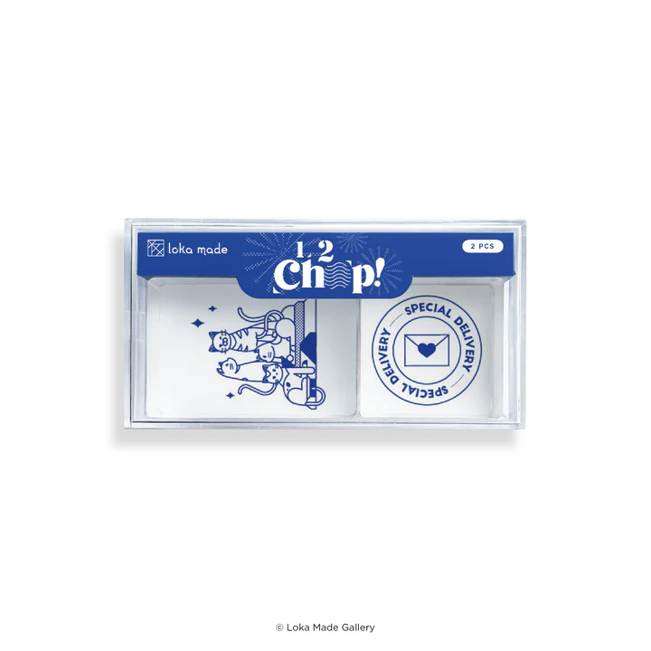 1,2,Chop! - Acrylic Stamp [6 Types]