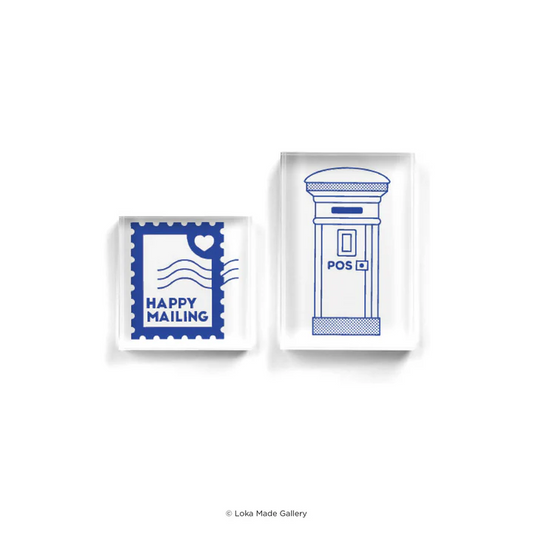 1,2,Chop! Pos Stamp - Acrylic Stamp