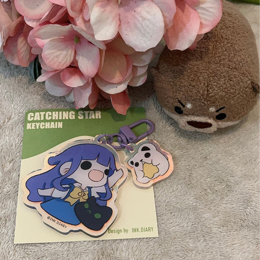 INK.DIARY Acrylic keychain - Catching star