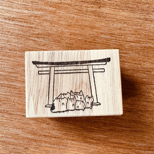 Catdoo Rubber Stamp - Tori Gate cats (CD2580094)