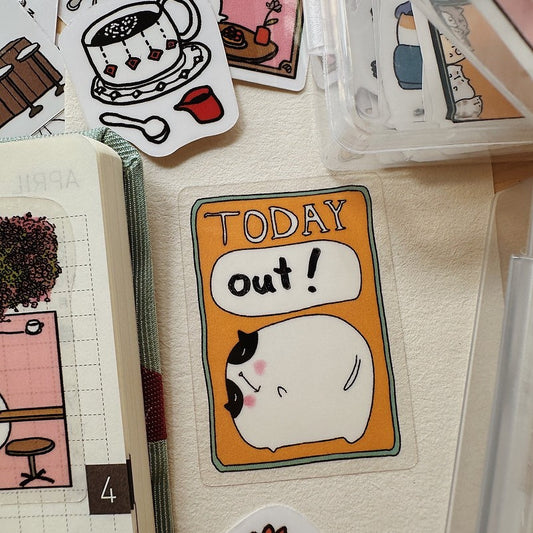 Catdoo die cut sticker box - Our 2nd box (CD7000018)