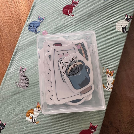 Catdoo die cut stickers - Our 1st Box (CD7400018)
