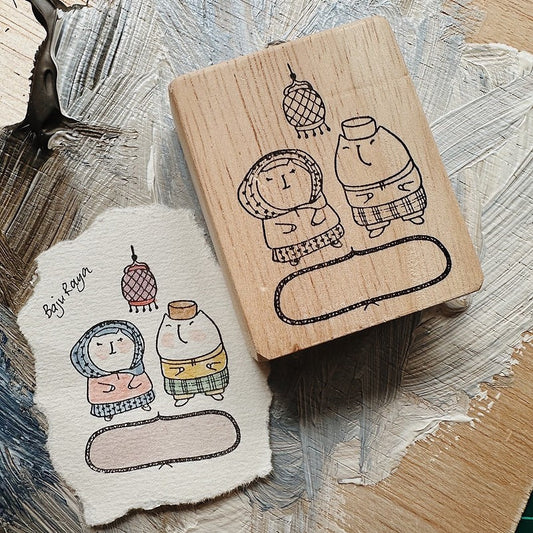 Catdoo rubber stamp - Baju Raya (CD3692058)