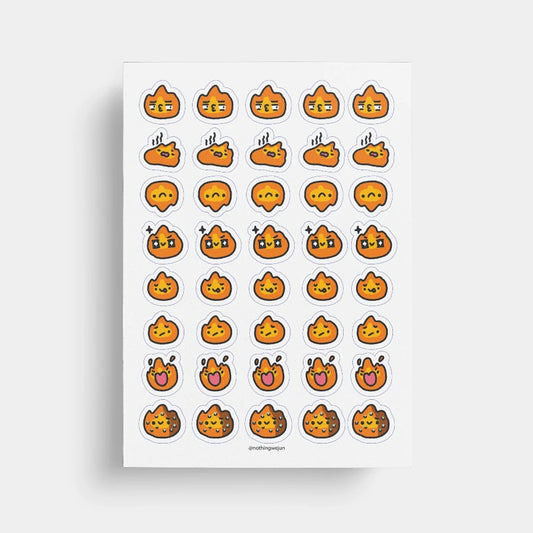 Nothingwejun | Charlie Emoji Sticker (Duck Face)