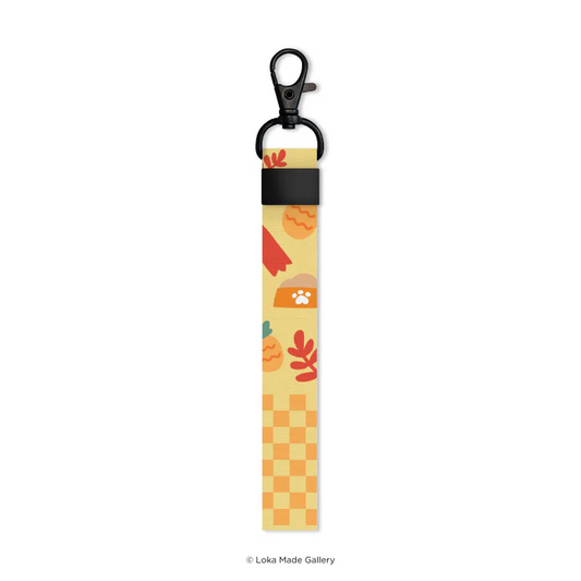 Comeow Strap 'Neko Summer Paradise' - Short Lanyard