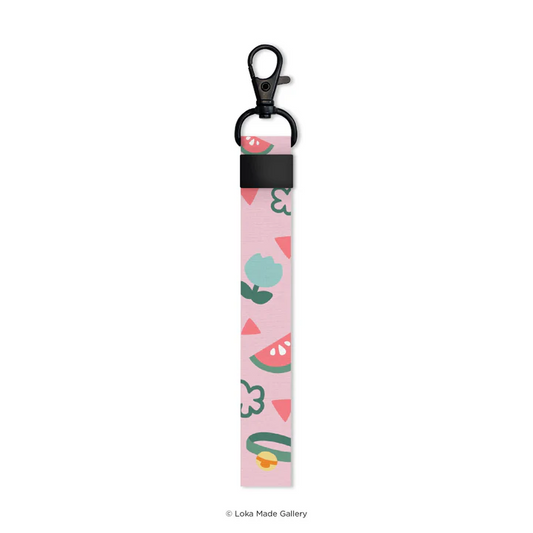 Comeow Strap 'Pink Watermelon' - Short Lanyard