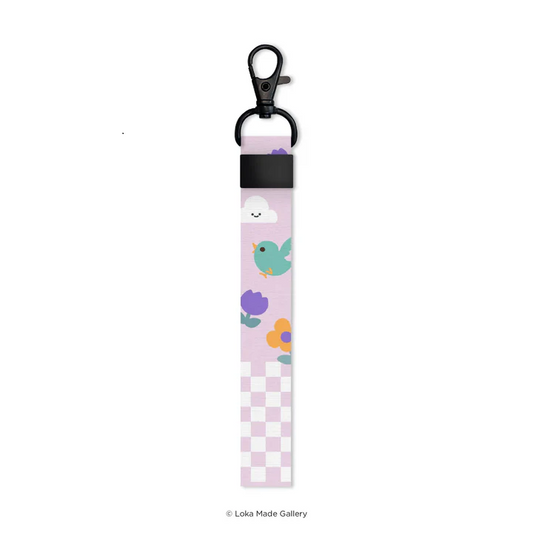 Comeow Strap 'Happy Bird' - Short Lanyard