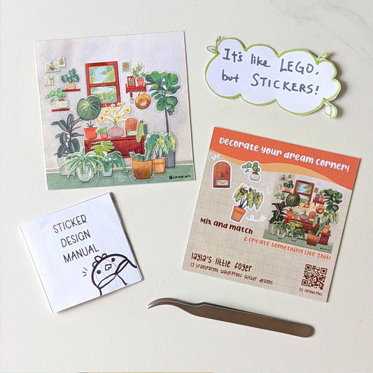 DIY Layla's Little Foyer Sticker Pack