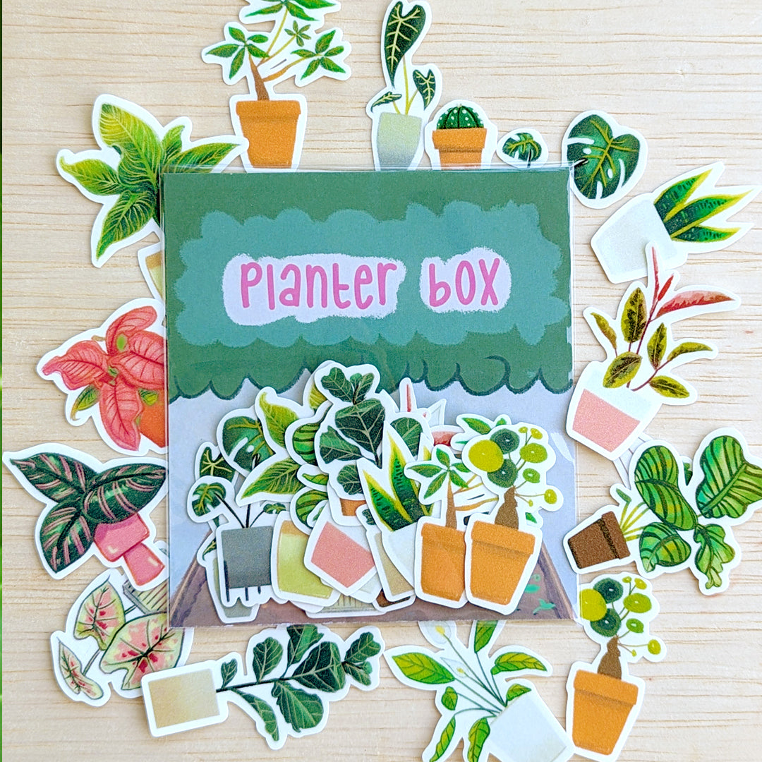 Planter Box Sticker Pack