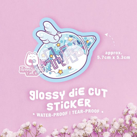Glossy Die Cut Sticker | Imaginery Pen