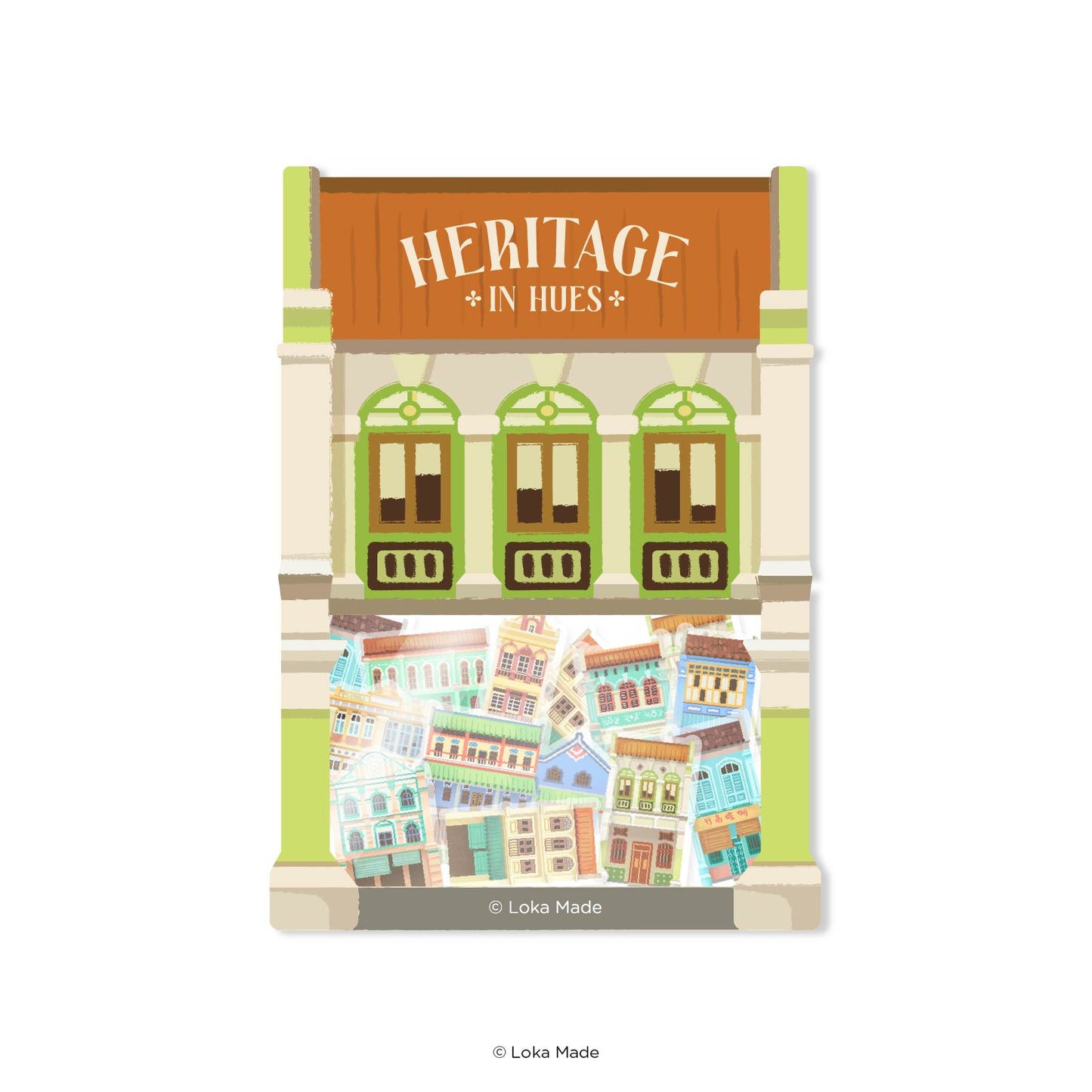 Heritage in Hues - Deco Sticker