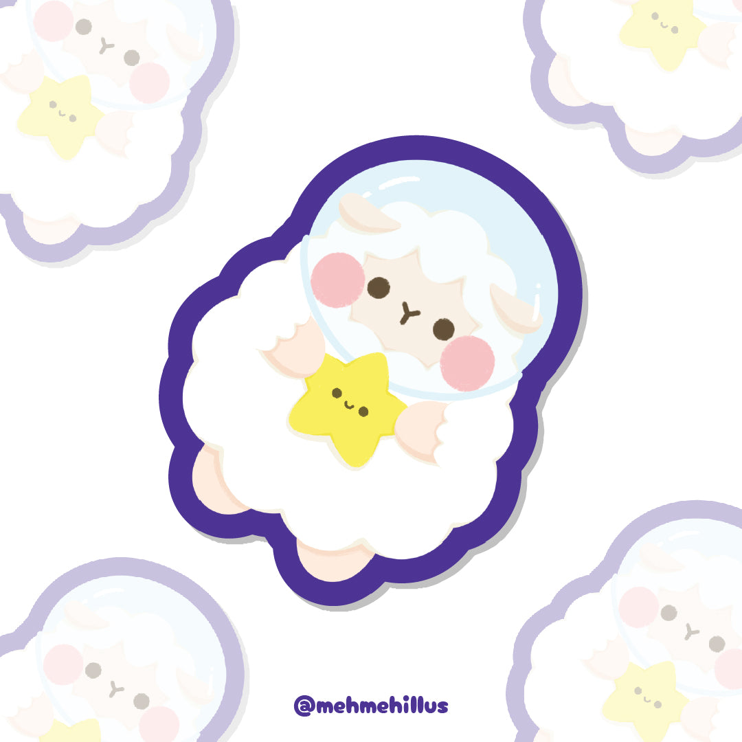 mehmeh | Die cut Sticker - Astromeh