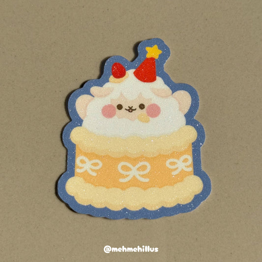 mehmeh | Die cut Sticker - Birthday Cake