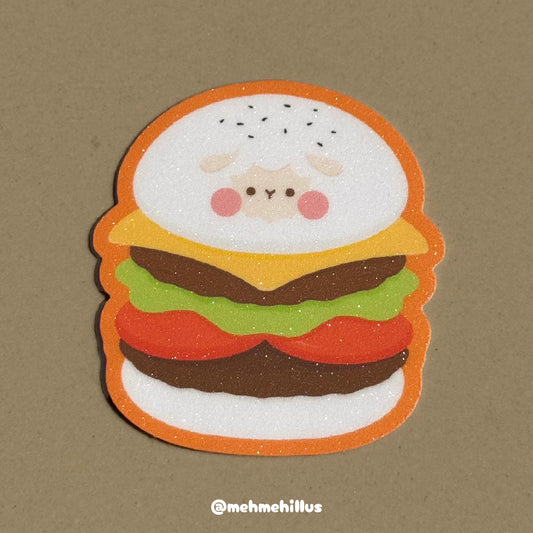 mehmeh | Die cut Sticker - Burger