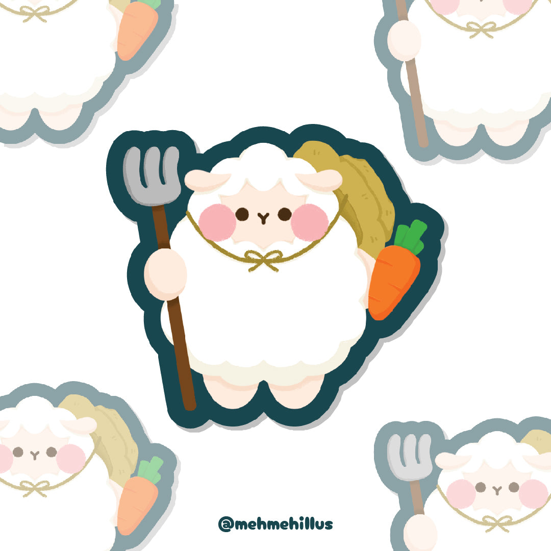 mehmeh | Die cut Sticker - Farmeh