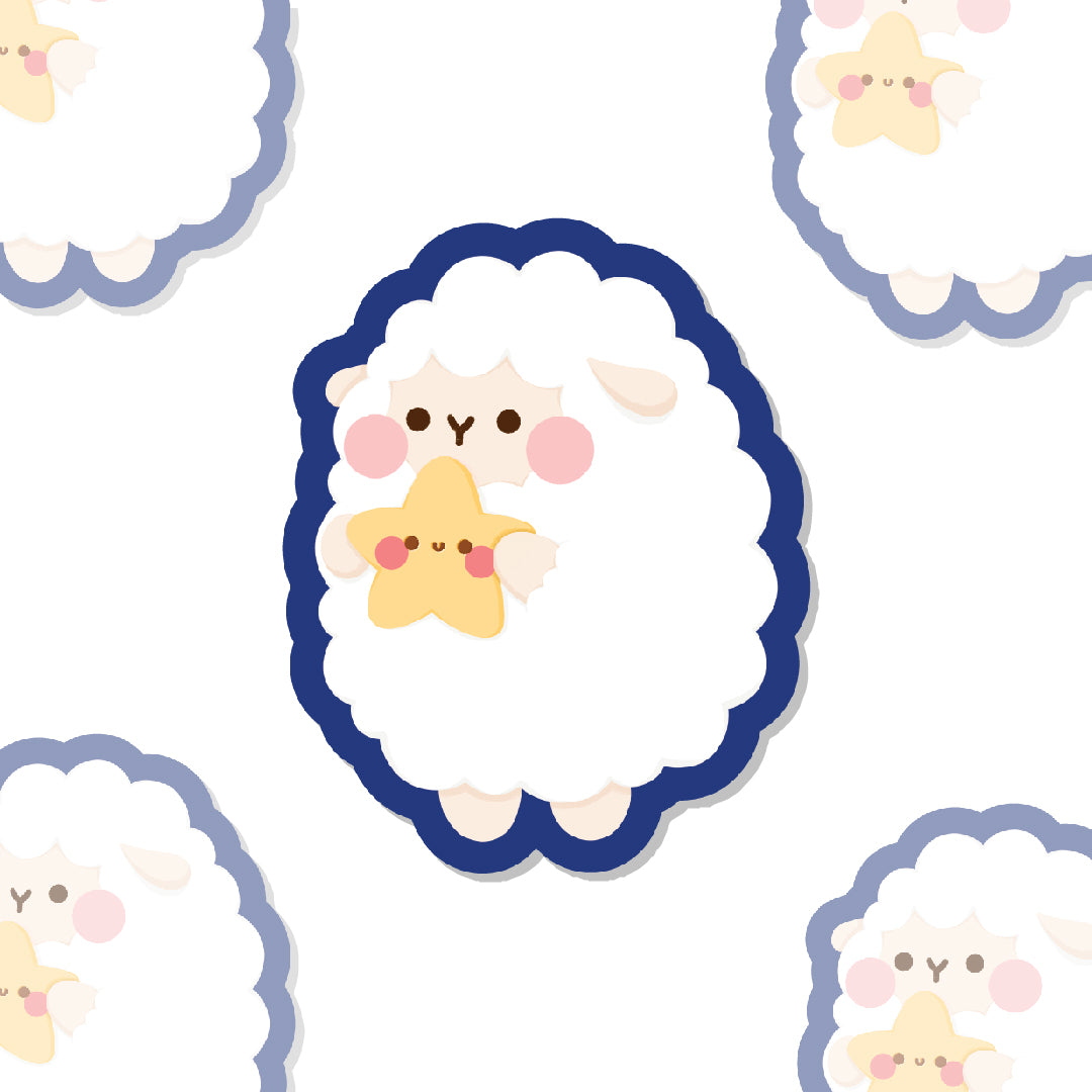 mehmeh | Die cut Sticker - Holding Star
