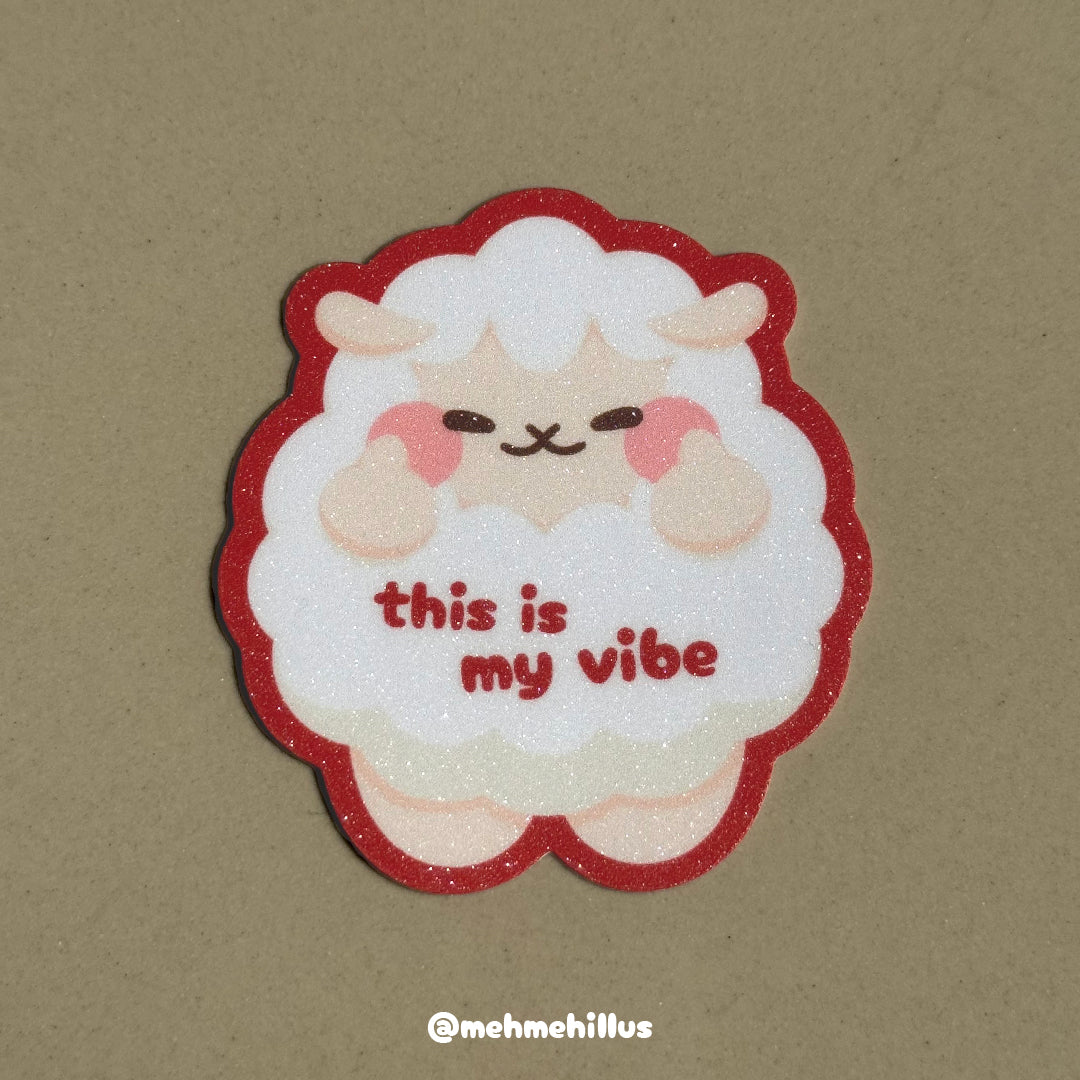 mehmeh | Die cut Sticker - My Vibe