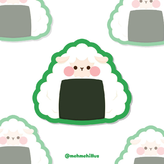 mehmeh | Die cut Sticker - Onigiri