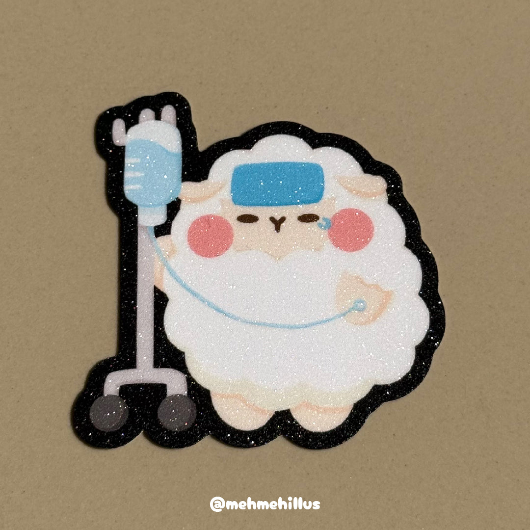 mehmeh | Die cut Sticker - Sick