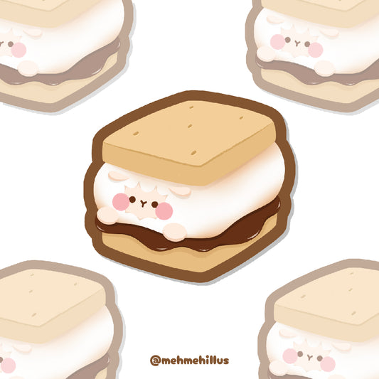 mehmeh | Die cut Sticker - S'more