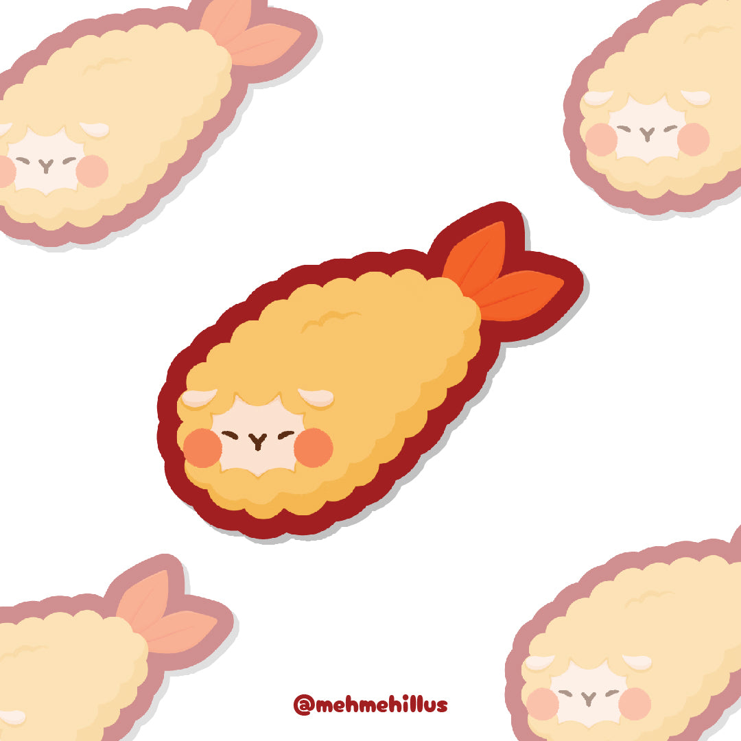 mehmeh | Die cut Sticker - Tempura