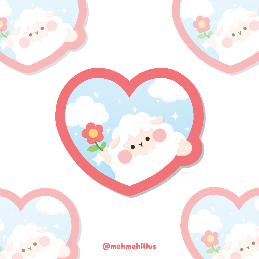 mehmeh | Die cut Sticker - Valentine