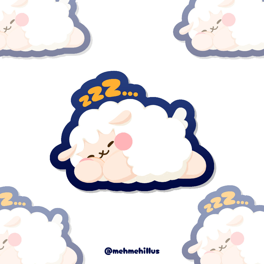 mehmeh | Die cut Sticker - ZZZ