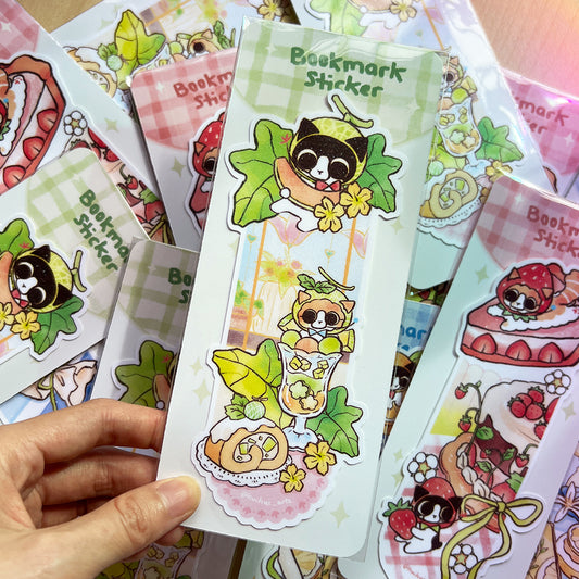 Hui Hui - Bookmark Sticker - Melon Party