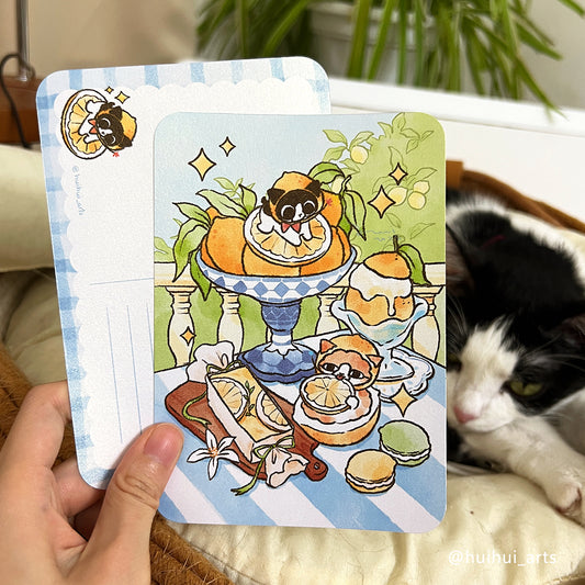 Hui Hui - Postcard - Lemon Party