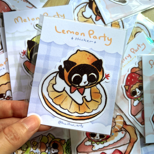 Hui Hui - Sticker - Lemon Niqiu