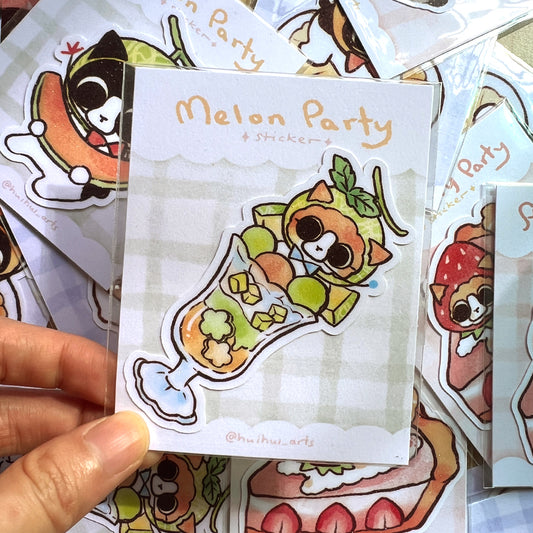 Hui Hui - Sticker - Melon Niru