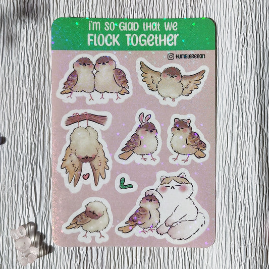 Flock Together Sticker Sheet