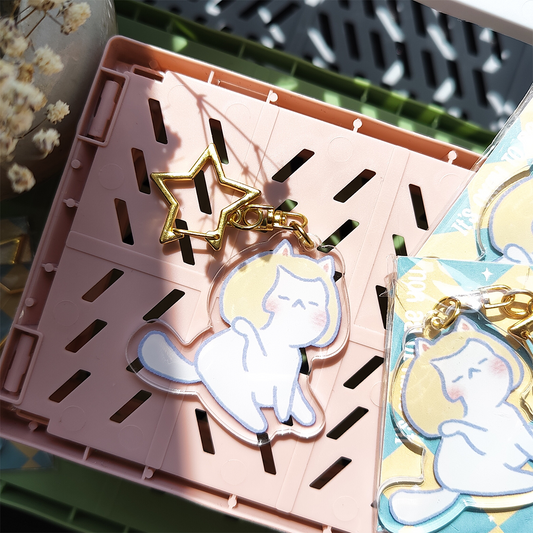 It's Okay to Be You keychain