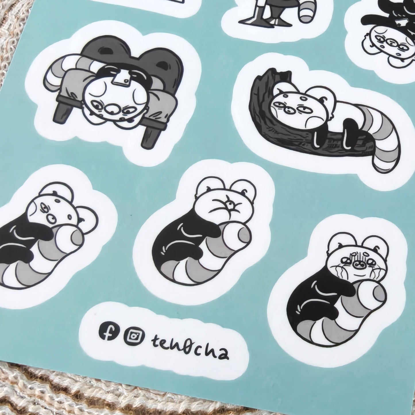 Mehhh Washi Kiss Cut Sticker Sheet