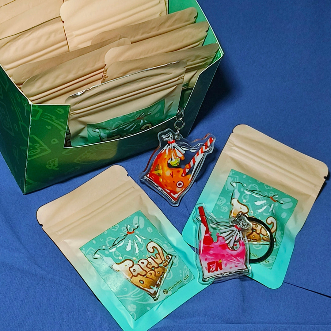 dorodotcot - Keychain blind pack - Ikat Tepi