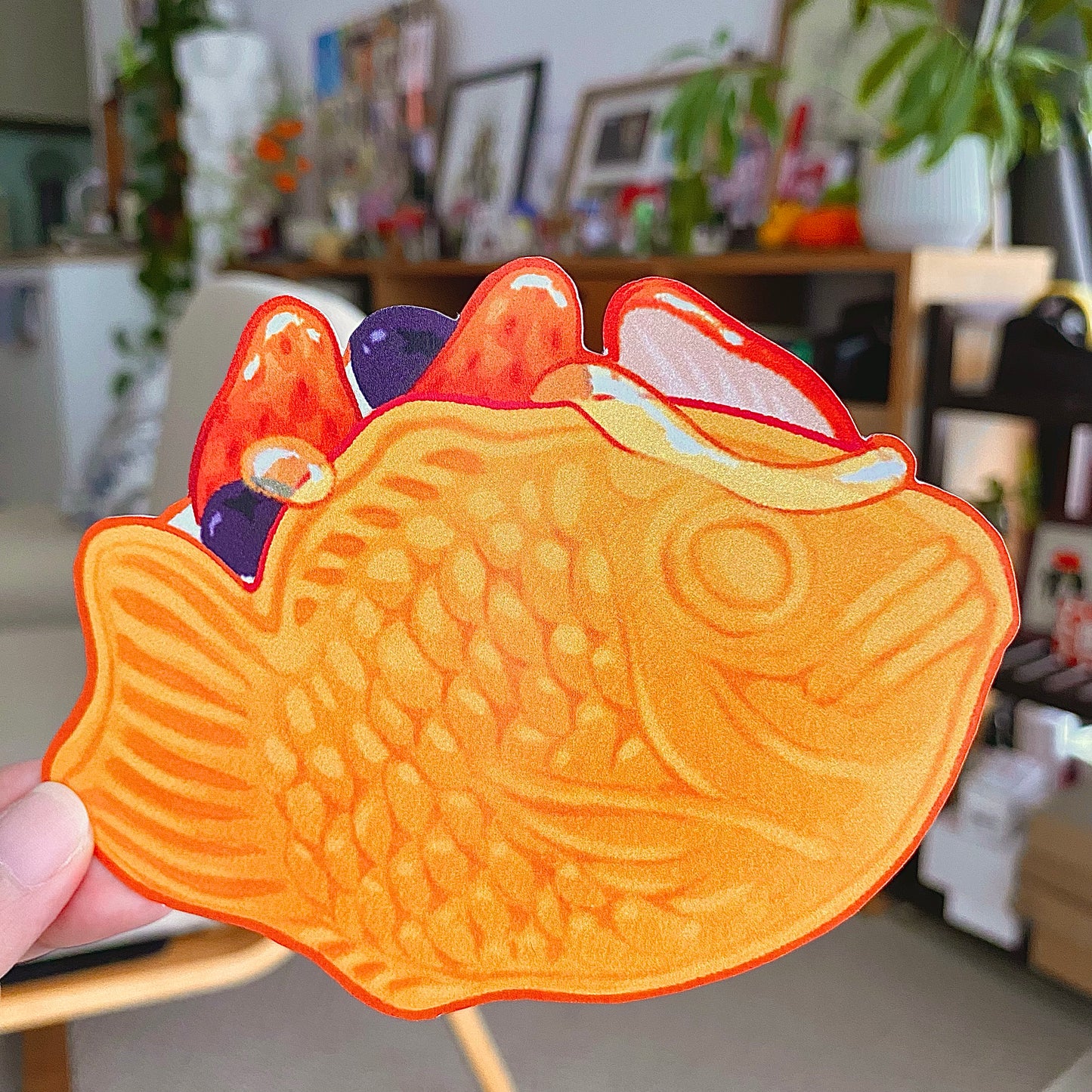 The Honey Berries Taiyaki Postcard