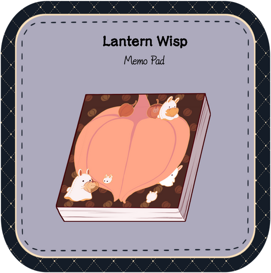Lantern Wisp Memo Pad