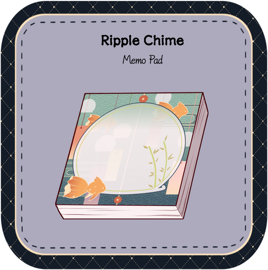 Ripple Chime Memo Pad