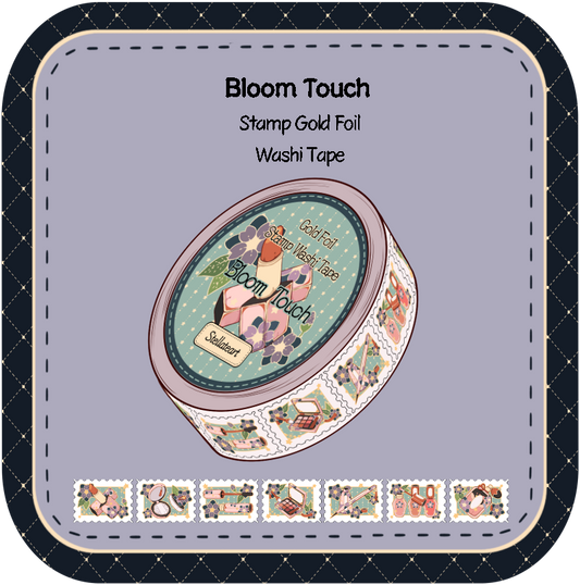 Bloom Touch Stamp Washi Tape