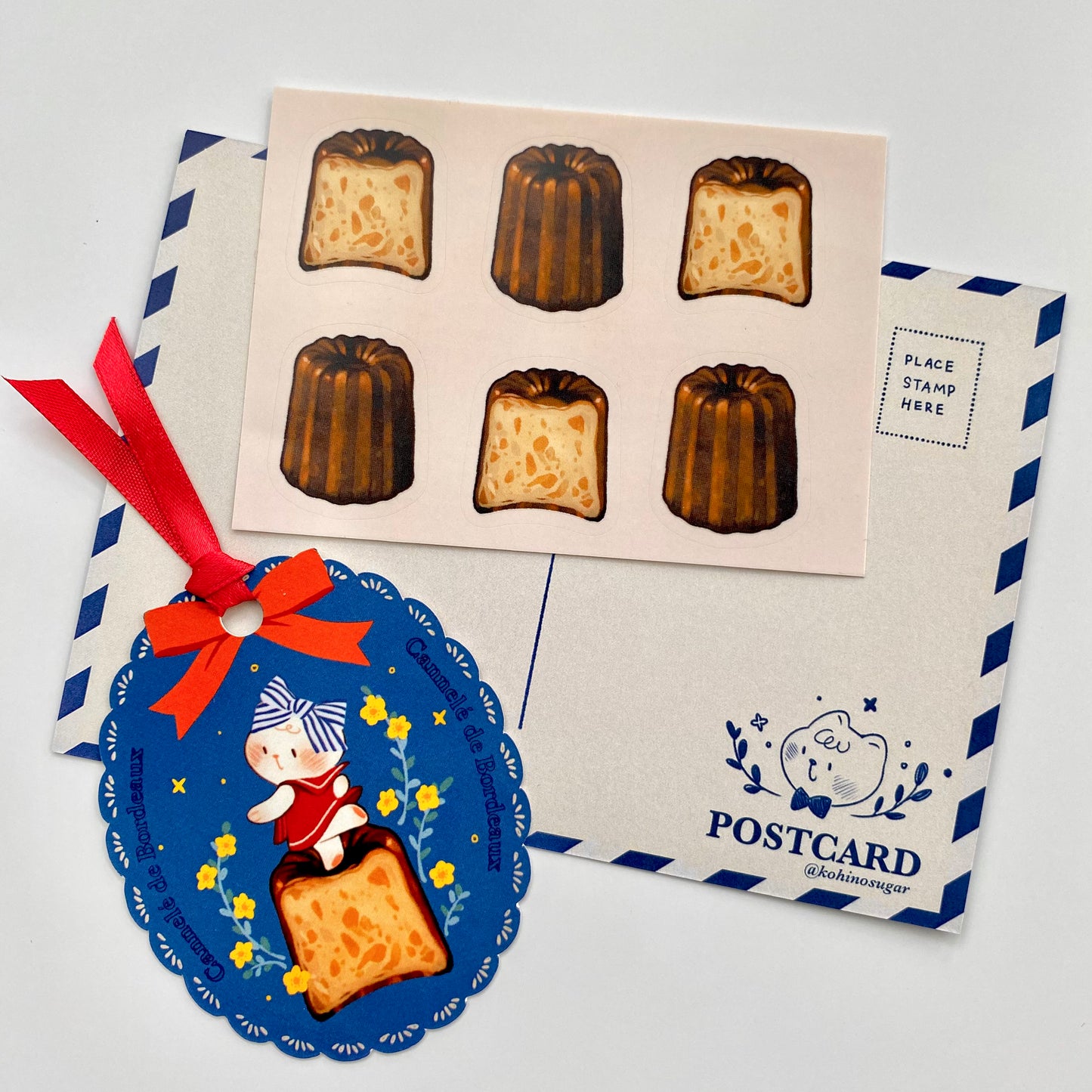 The Classic Canele postcard set