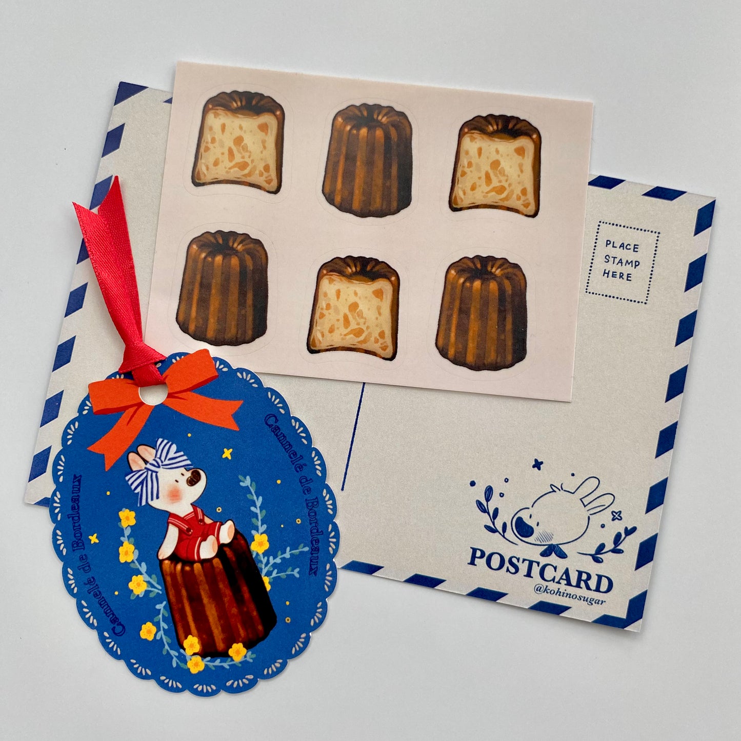 The Classic Canele postcard set