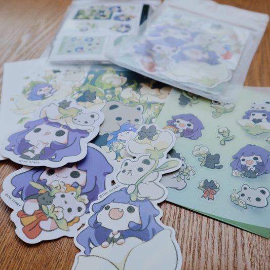 INK.DIARY x Love of bloom set